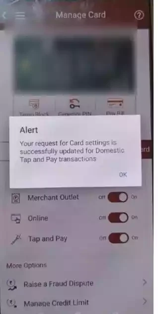 icici tap and pay credit card