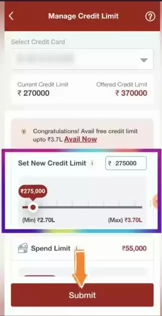 how to increase icici credit card limit