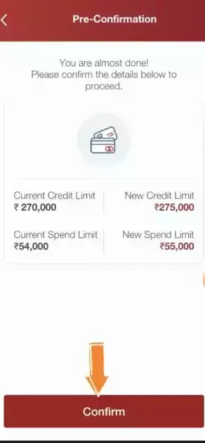 icici credit card limit increase
