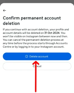 instagram id delete kaise kare
