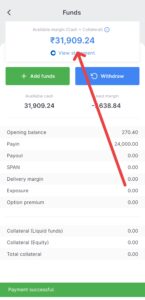 zerodha me fund kaise add kare