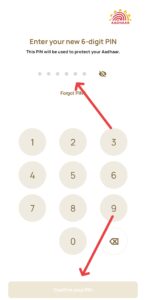 how to change mobile number in aadhar online