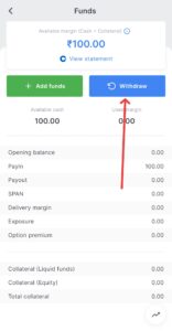 Zerodha se Paise Withdrawal Kaise Kare