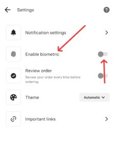 Upstox me Biometric Login Enable Kaise Kare