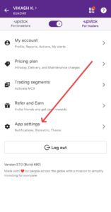 How to Disable Fingerprint Login in Upstox