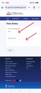 Aadhar Pan Card Link Status